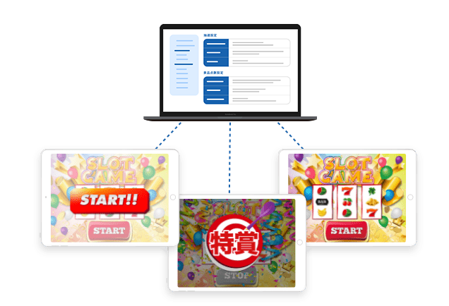 1つのシステムで複数端末の同時利用が可能!